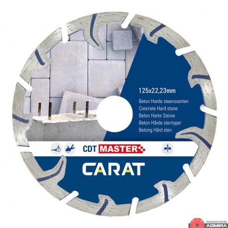 CARAT CONCRETE TURBO CDT MASTER s ochrannými segmenty