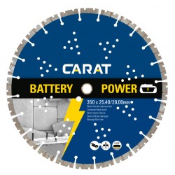 CARAT BATTERY POWER BLADE 125-350mm